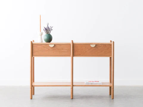 Apartment Size Entry Console Table