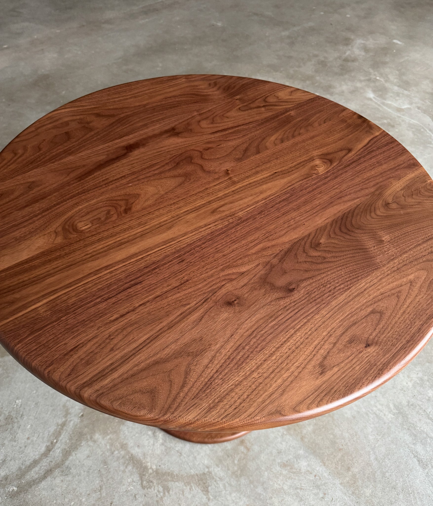 Walnut Marin Pedestal Table - 113387 - IN STOCK