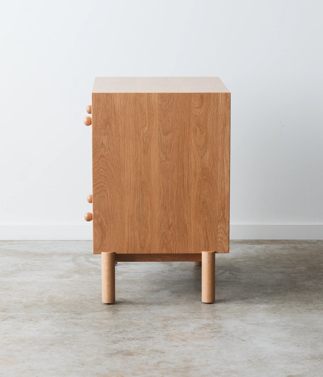 White oak Atwater Nightstand (Updated design) - 114010 - IN STOCK