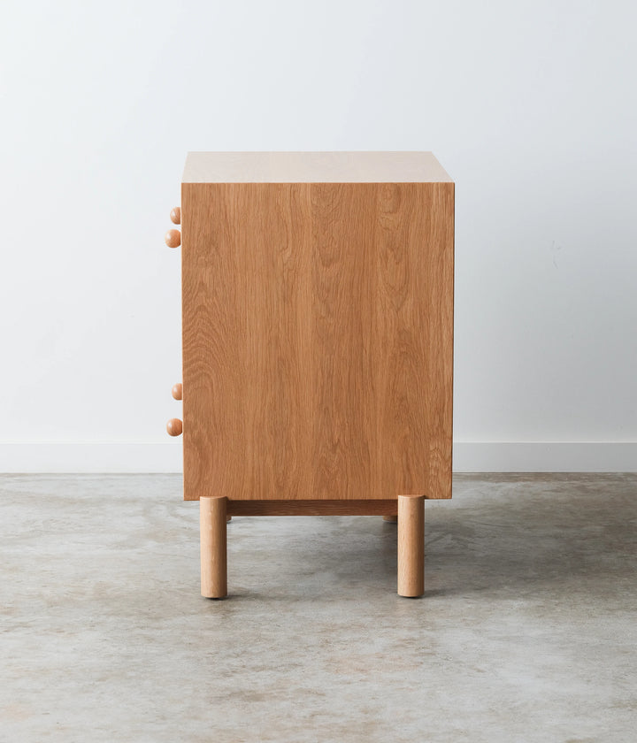 White oak Atwater Nightstand (Updated design) - 114010 - IN STOCK
