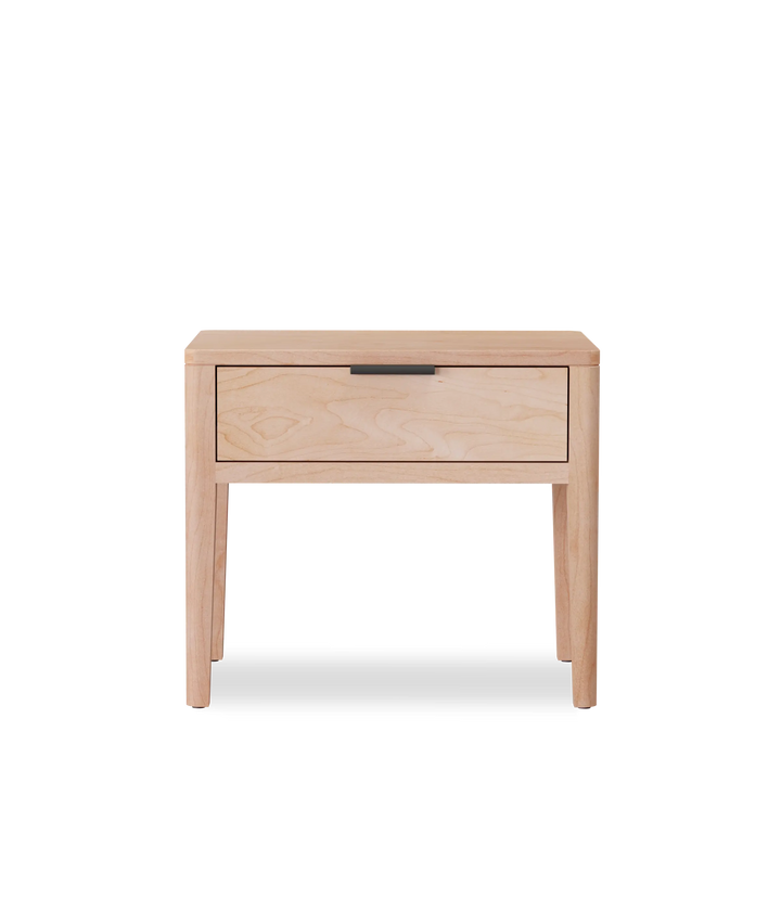 Maple w/Black leather pull