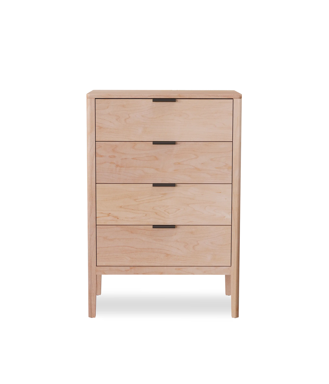 Maple w/Black leather pulls