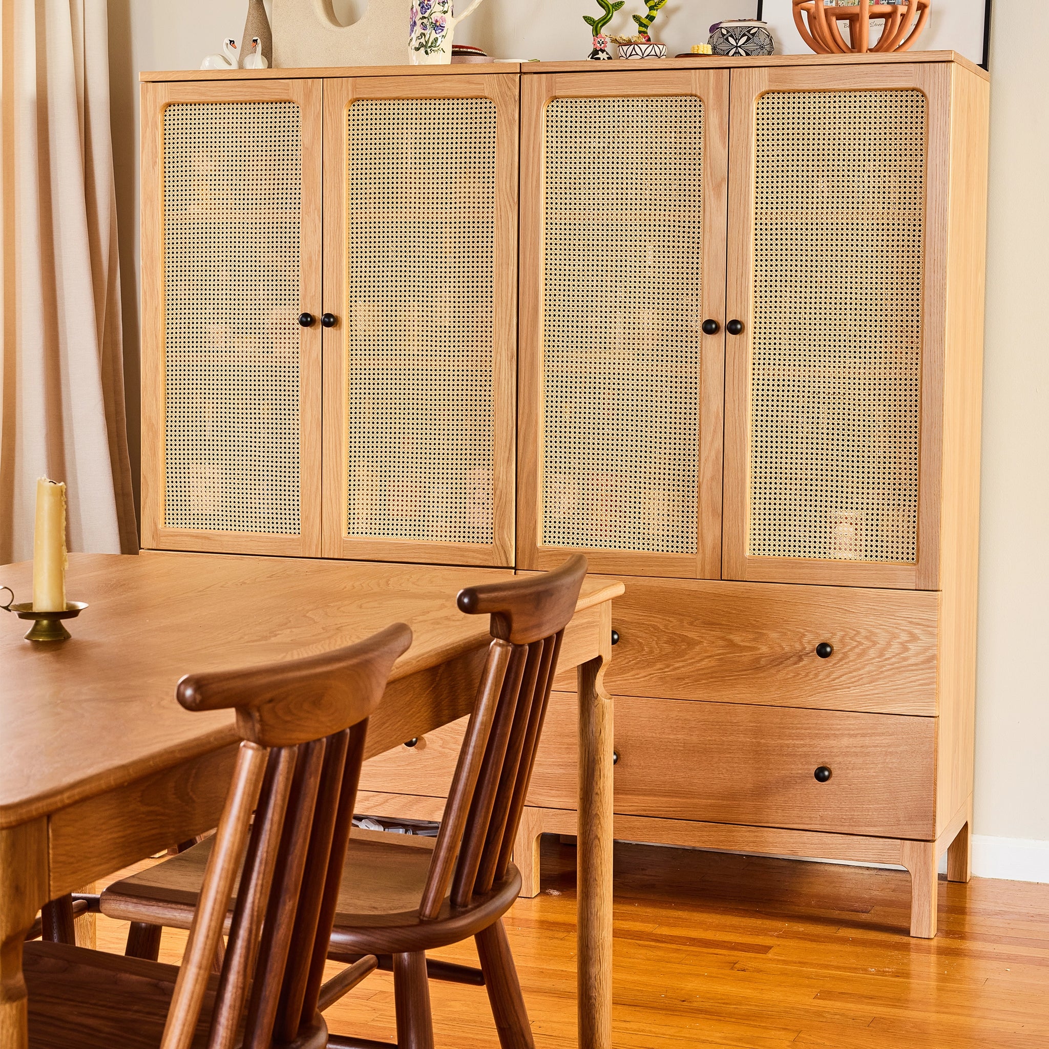 White oak Condesa Table - 36"W x 60"L