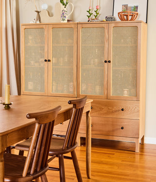 White oak Condesa Table - 36"W x 60"L