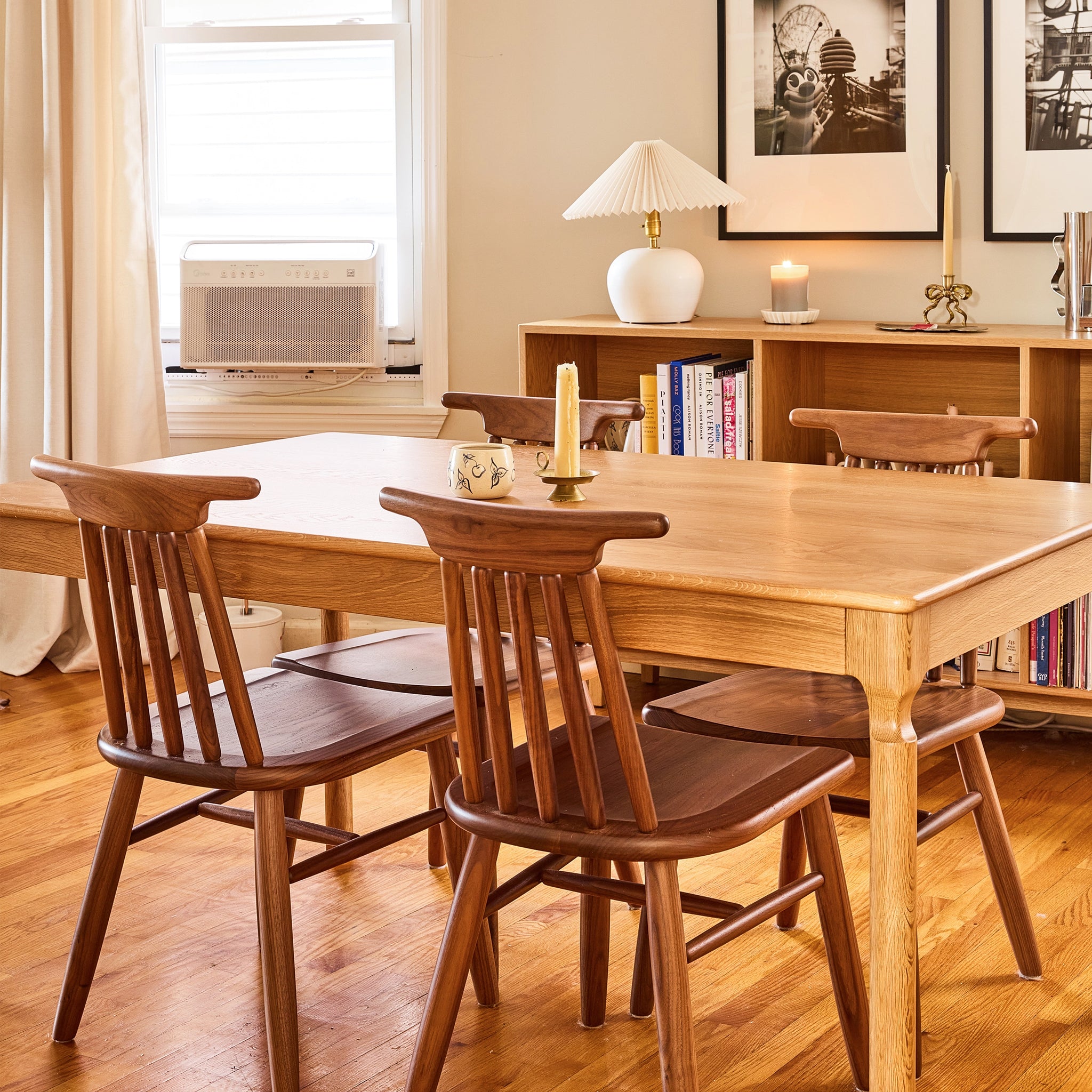 White oak Condesa Table - 36"W x 60"L