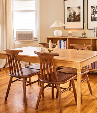 White oak Condesa Table - 36"W x 60"L