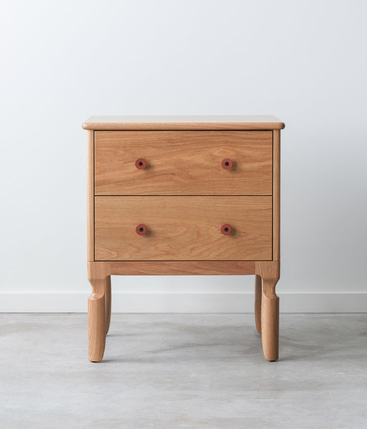 White oak Condesa Nightstand - 113992 - IN STOCK