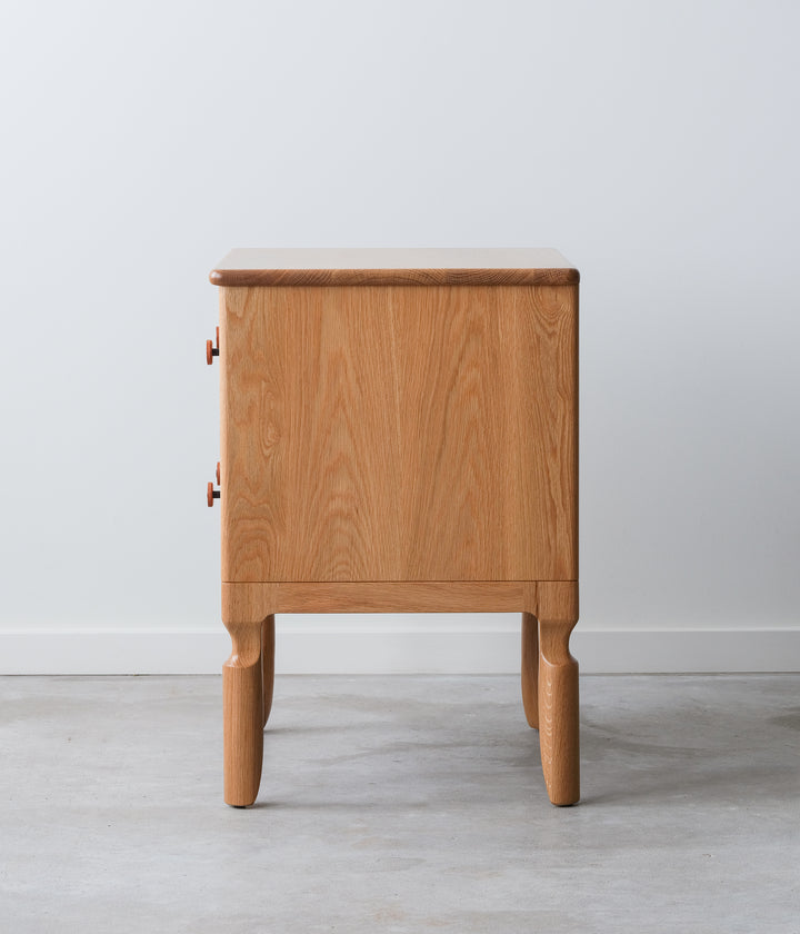 White oak Condesa Nightstand - 113992 - IN STOCK
