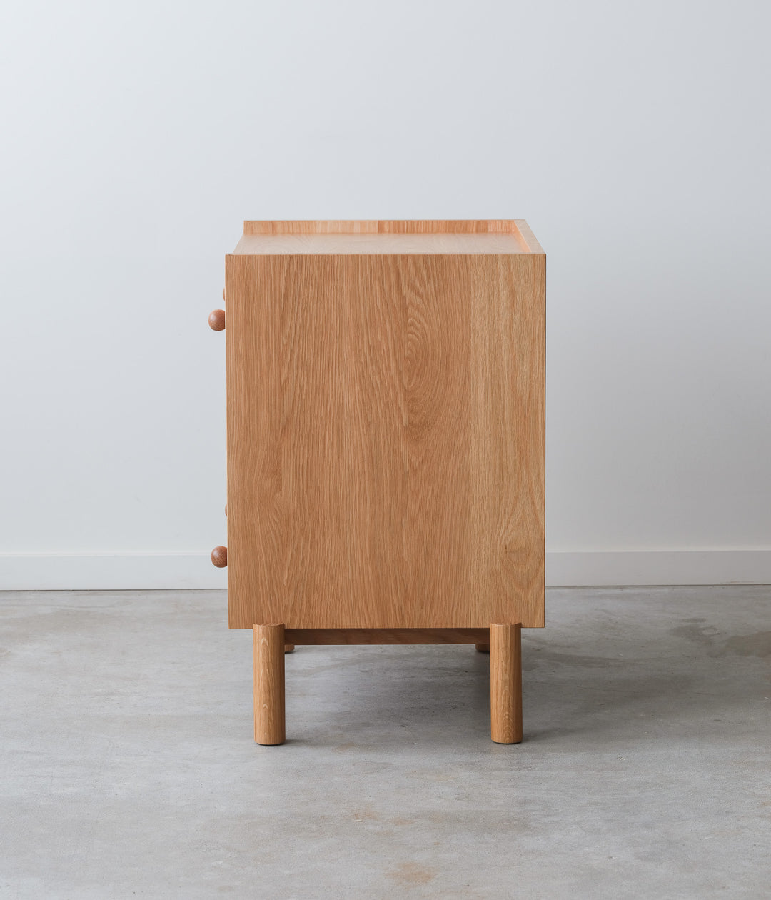 White oak Atwater Nightstand (Updated design) - 113383 - IN STOCK