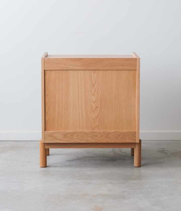 White oak Atwater Nightstand (Updated design) - 113383 - IN STOCK