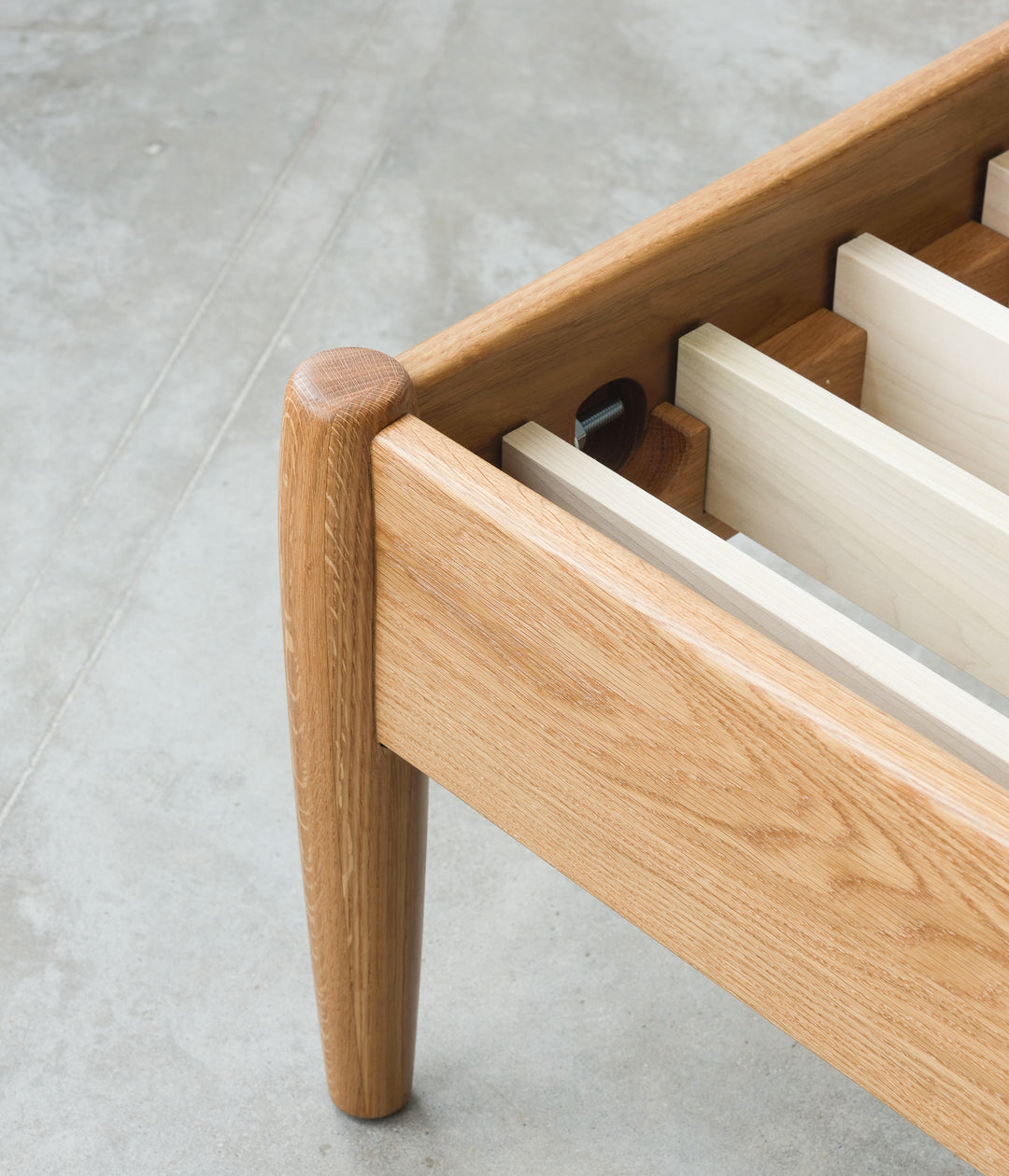 Prototype Bed - White Oak - 113620 - IN STOCK