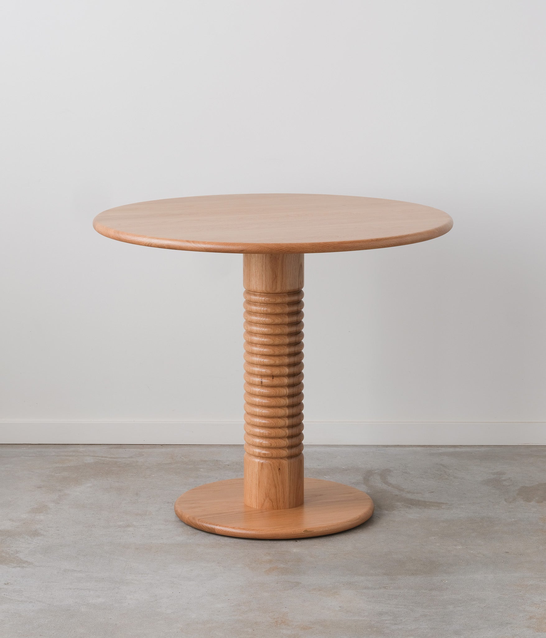 White Oak Marin Pedestal Table - 113677 - IN STOCK