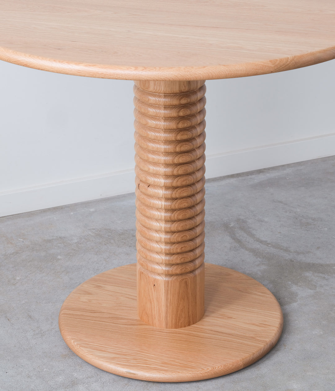 White Oak Marin Pedestal Table - 113677 - IN STOCK