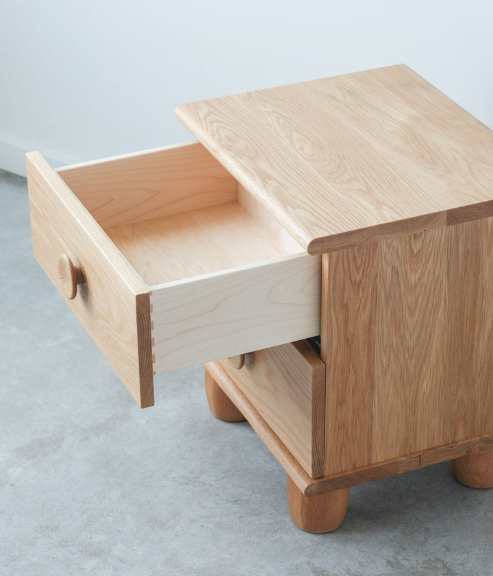 White oak Marie Nightstand - 114352 - IN STOCK