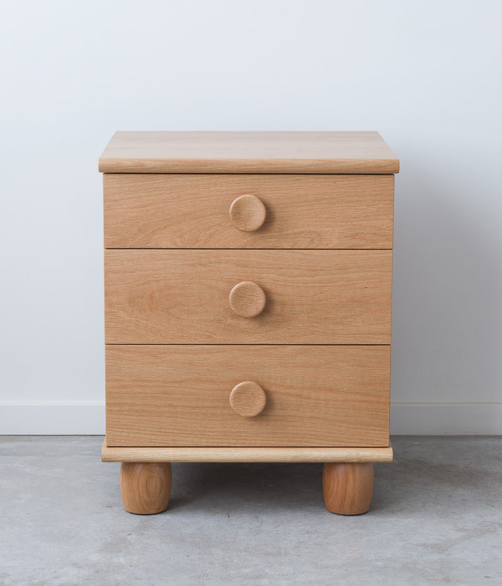 White oak Marie Nightstand - 114353 - IN STOCK