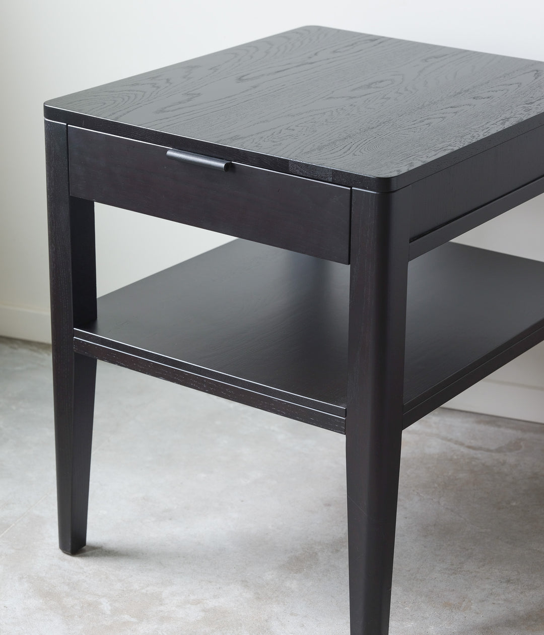 In stock Charcoal custom Avers End Table 114096