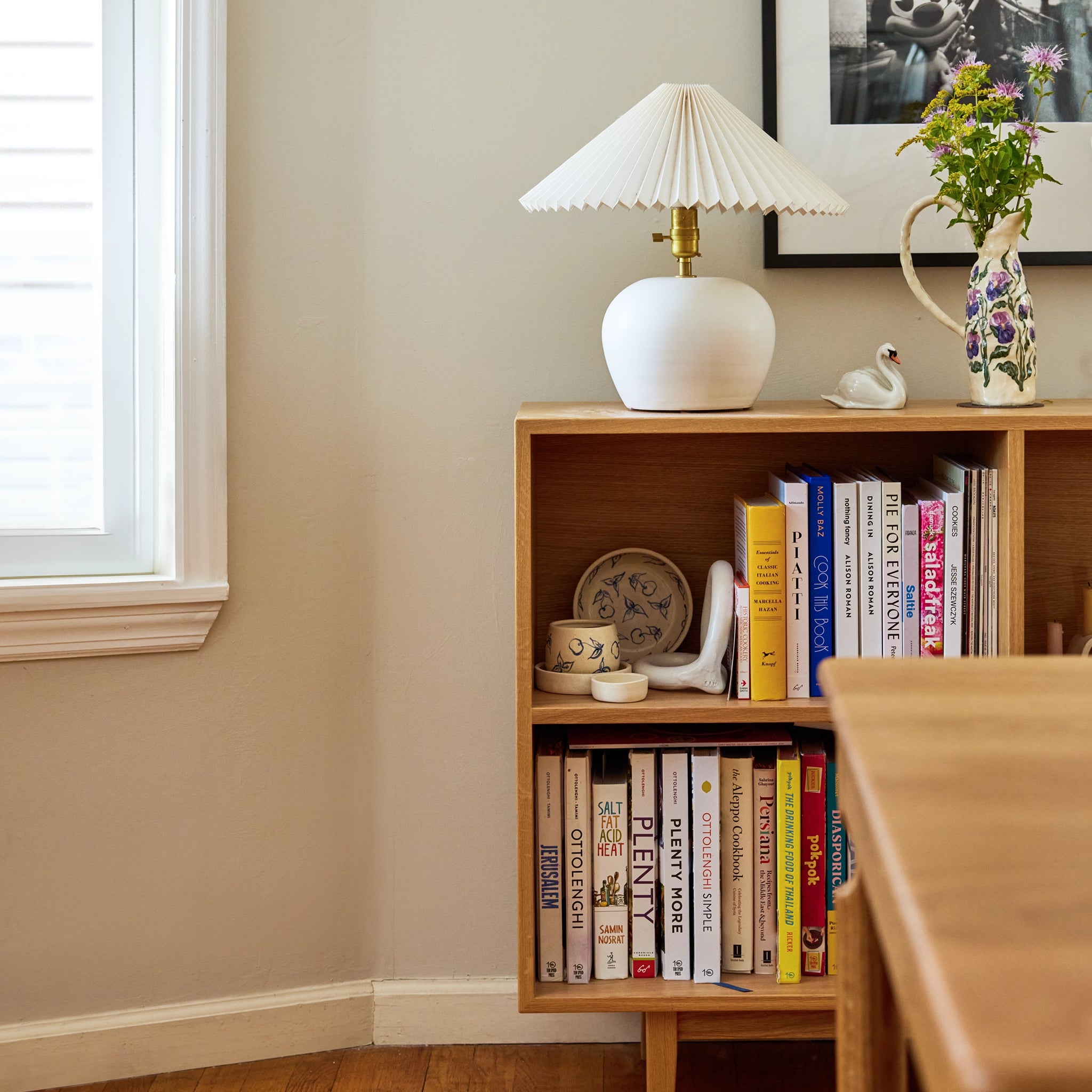 White oak Hayward bookcase