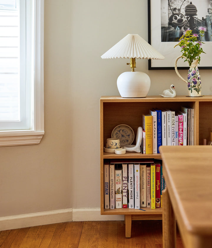 White oak Hayward bookcase