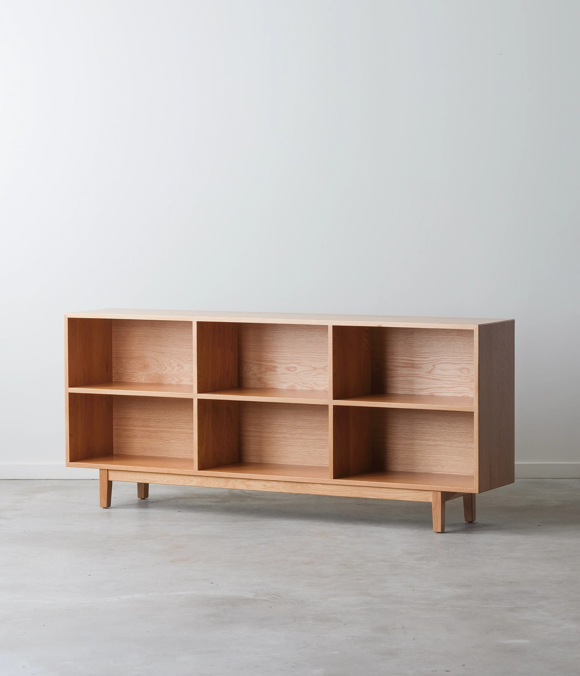 White and oak bookcase deals