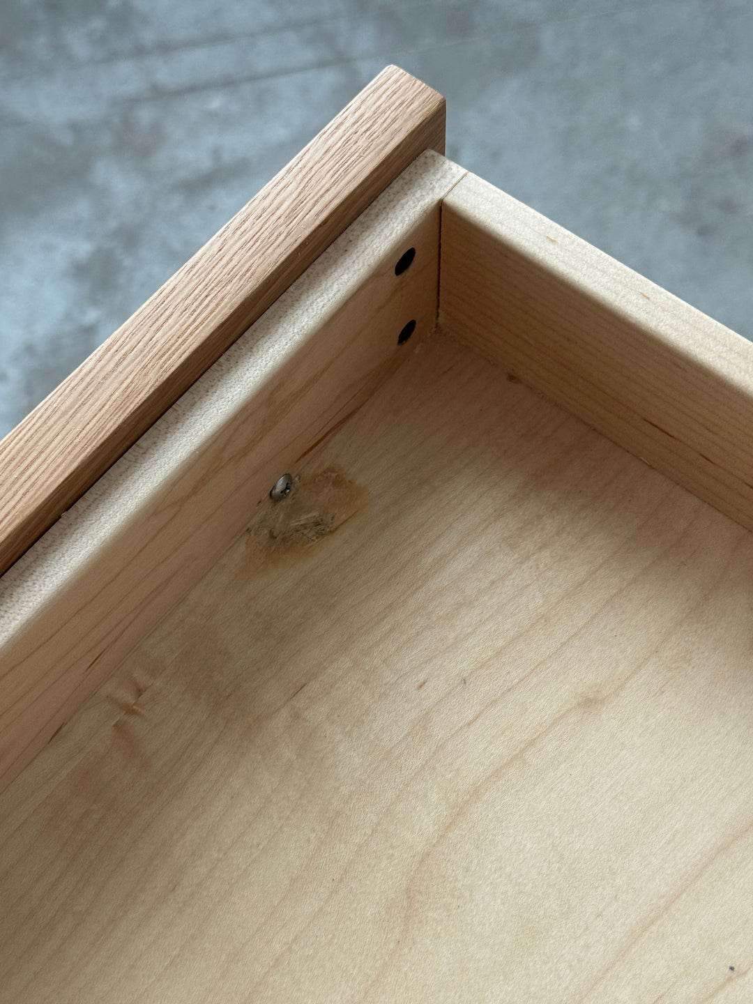 White oak Atwater Nightstand (Updated design) - 113383 - IN STOCK