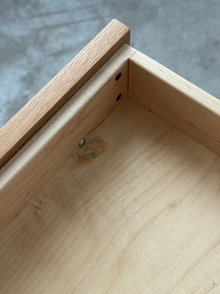 White oak Atwater Nightstand (Updated design) - 113383 - IN STOCK