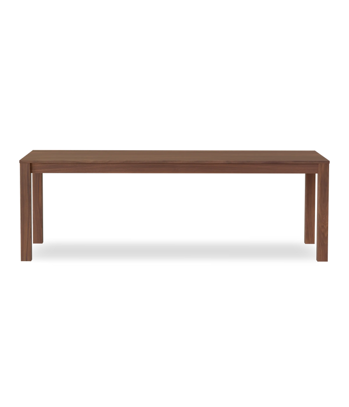 parsons dining table tobacco brown Larchmont Parson's table The 57st Solid Walnut Parsons Dining Table,